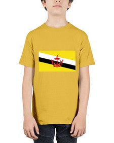 Brunei 503# - world flags - Youth Tee Unisex