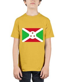 Burundi 523# - world flags - Youth Tee Unisex