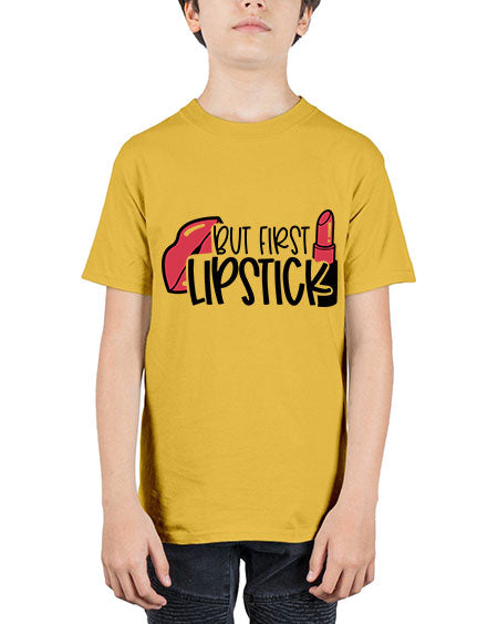 But First Lipstick Style 119# - beauty - fashion - Youth Tee Unisex