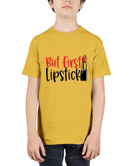 But First Lipstick Style 246# - beauty - fashion - Youth Tee Unisex