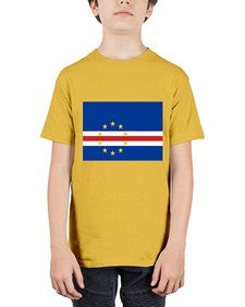 Cabo Verde 525# - world flags - Youth Tee Unisex