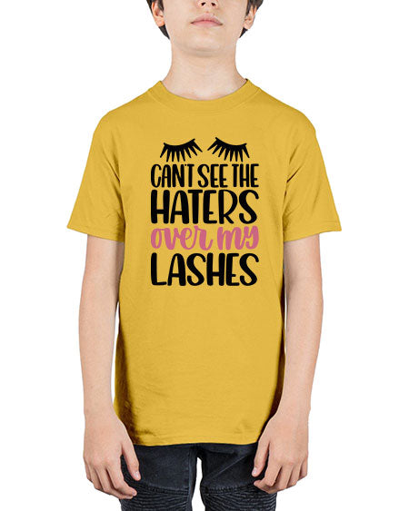 Can∩t See The Haters Over My Lashes Style 112# - beauty - fashion - Youth Tee Unisex