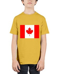 Canada 540# - world flags - Youth Tee Unisex