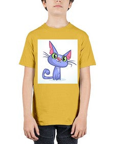 Cat 68# - cartoon animals - Youth Tee Unisex