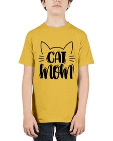 Cat Mom Style 85# - cats - Youth Tee Unisex
