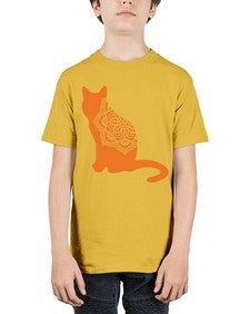 CatMandala 324# - mandala - Youth Tee Unisex