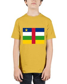 Central African Republic 551# - world flags - Youth Tee Unisex