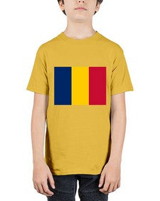 Chad 552# - world flags - Youth Tee Unisex