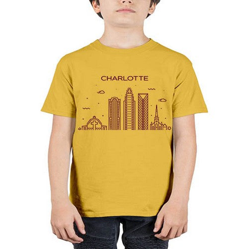CharlotteNC 558# - cities - Youth Tee Unisex