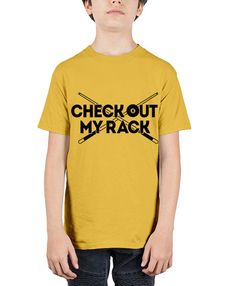 Check out my rack 1395# - billards - Youth Tee Unisex