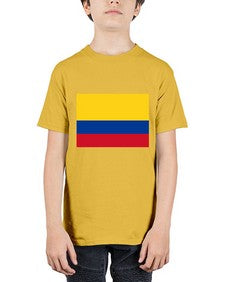 Colombia 596# - world flags - Youth Tee Unisex