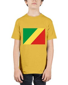 Congo Republic of the 614# - world flags - Youth Tee Unisex