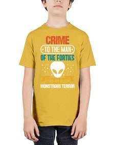 Crime to the man of the forties was an alien 48# - ufo - Youth Tee Unisex