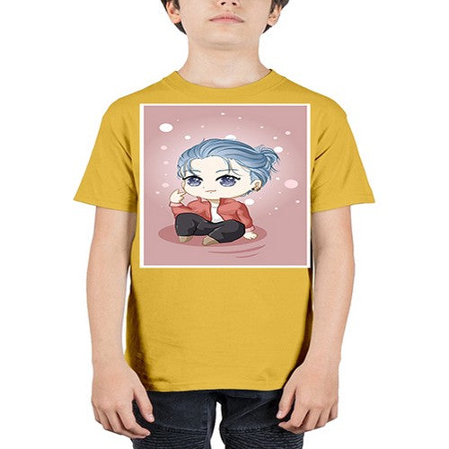 Cute little boy silver hair 78# - anime - Youth Tee Unisex