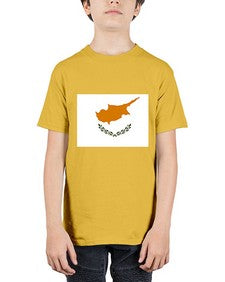 Cyprus 636# - world flags - Youth Tee Unisex