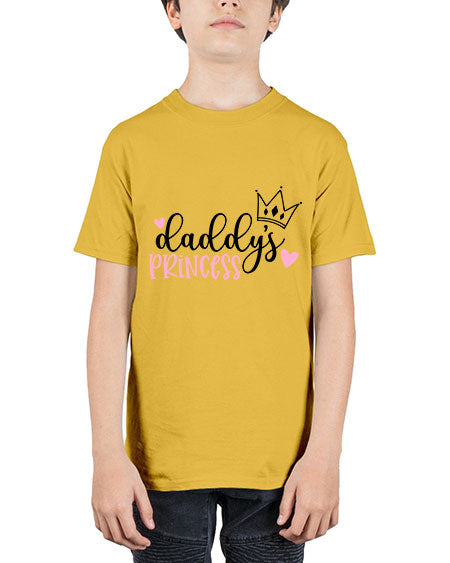 Daddys Princess Style 300# - baby - Youth Tee Unisex