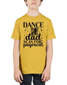 Dance dad scan 87# - ballet - Youth Tee Unisex