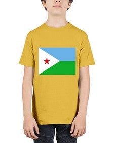 Djibouti 670# - world flags - Youth Tee Unisex