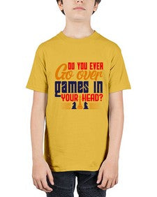Do you ever go over games in your head 71# - chess - Youth Tee Unisex