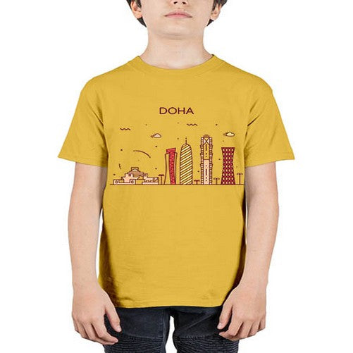 Doha 673# - cities - Youth Tee Unisex