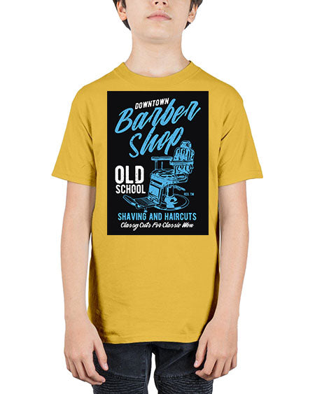 Downtown Barbershop CS729# - barber - Youth Tee Unisex