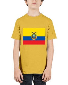 Ecuador 699# - world flags - Youth Tee Unisex