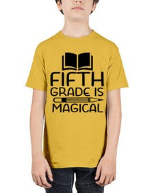 Fifth Grade Is Magical 73# - fifth grade - Youth Tee Unisex
