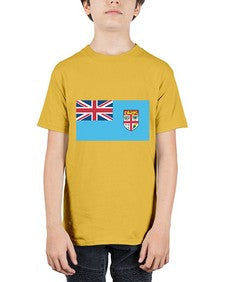 Fiji 721# - world flags - Youth Tee Unisex