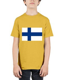 Finland 722# - world flags - Youth Tee Unisex
