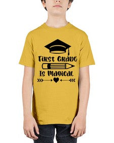 First Grade Is Magical 141# - first grade - Youth Tee Unisex
