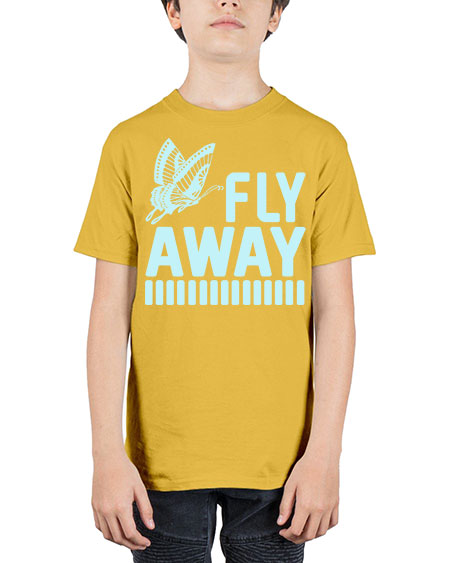 Fly away butterfly - butterfly - Youth Tee Unisex