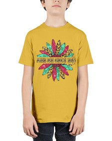 Freeish Since 1865 Sunflower Juneteenth 15# - black juneteenth - Youth Tee Unisex