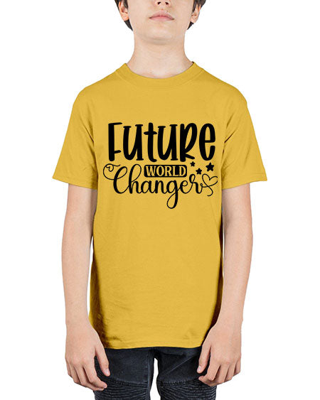 Future World Changer 318# - kids - Youth Tee Unisex