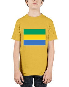 Gabon 754# - world flags - Youth Tee Unisex