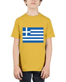 Greece 782# - world flags - Youth Tee Unisex