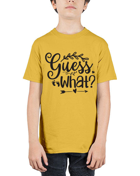 Guess what 323# - pregnancy - Youth Tee Unisex