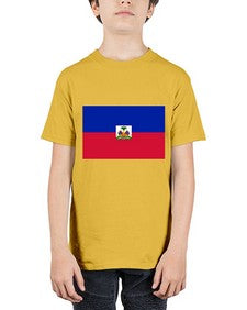 Haiti 802# - world flags - Youth Tee Unisex