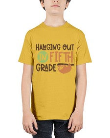 Hanging Out in Fifth 232# - fifth grade - Youth Tee Unisex