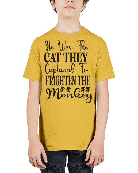 He was the cat they  - monkey - Youth Tee Unisex