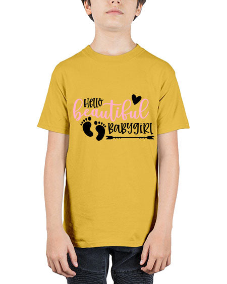 Hello Beautiful Babygirl Style 327# - baby - Youth Tee Unisex