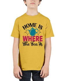 Home Is Where The Tea Is 1056# - tea - Youth Tee Unisex