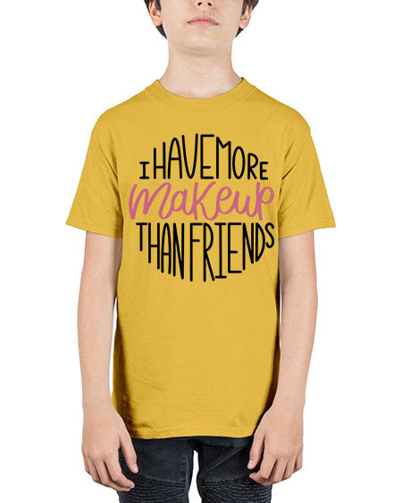 I Have More Makeup Than Friends Style 83# - beauty - fashion - Youth Tee Unisex
