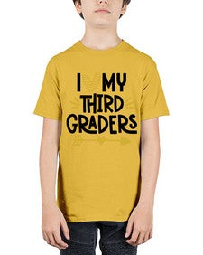 I Love My Third 368# - third grade - Youth Tee Unisex