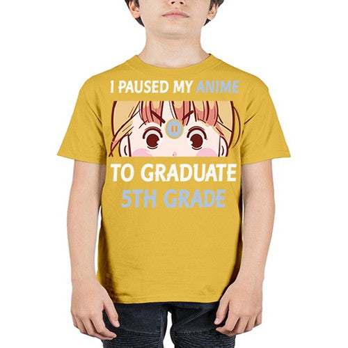 I Paused My Anime To Anime 243# - anime - Youth Tee Unisex