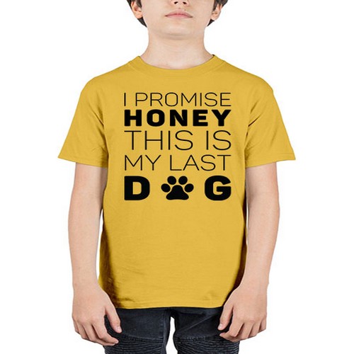 I Promise Honey Style 40# - dogs - Youth Tee Unisex