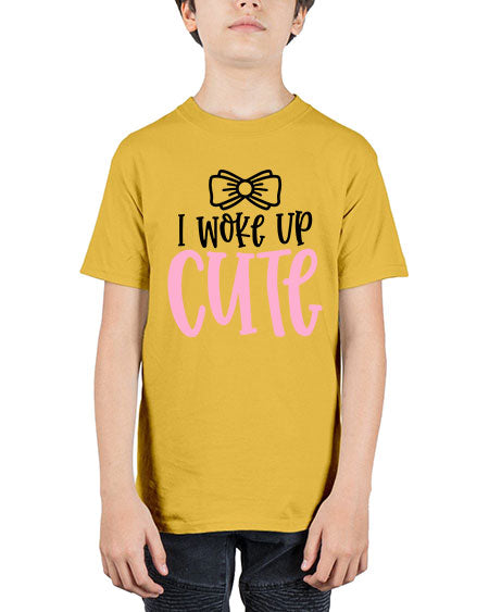I Woke Up Cupe Style 347# - baby - Youth Tee Unisex