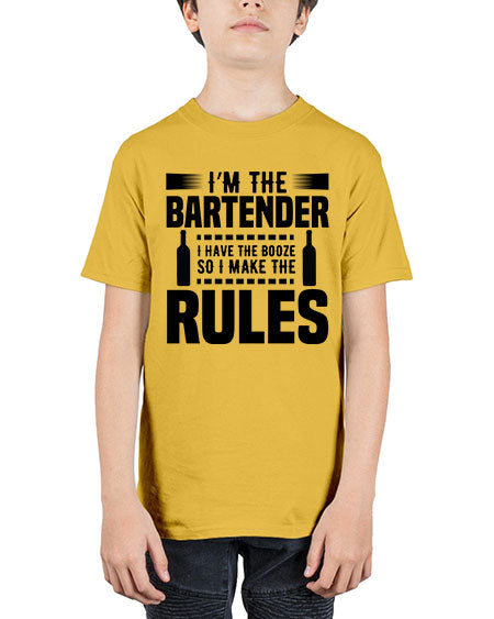 I am the Bartender Style 187# - bartender - Youth Tee Unisex