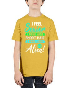 I feel sexier with short hair 12# - ufo - Youth Tee Unisex