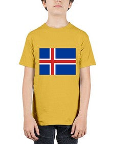Iceland 921# - world flags - Youth Tee Unisex