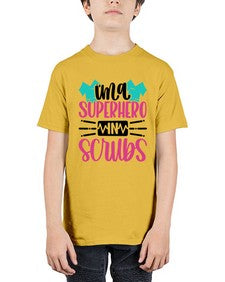 Im A Superhero In Scrubs Style Style 973# - nurse - Youth Tee Unisex